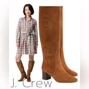J. Crew Knee High Heeled Boots - New With Box